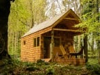 Abels cabin exterior Abels cabin exterior